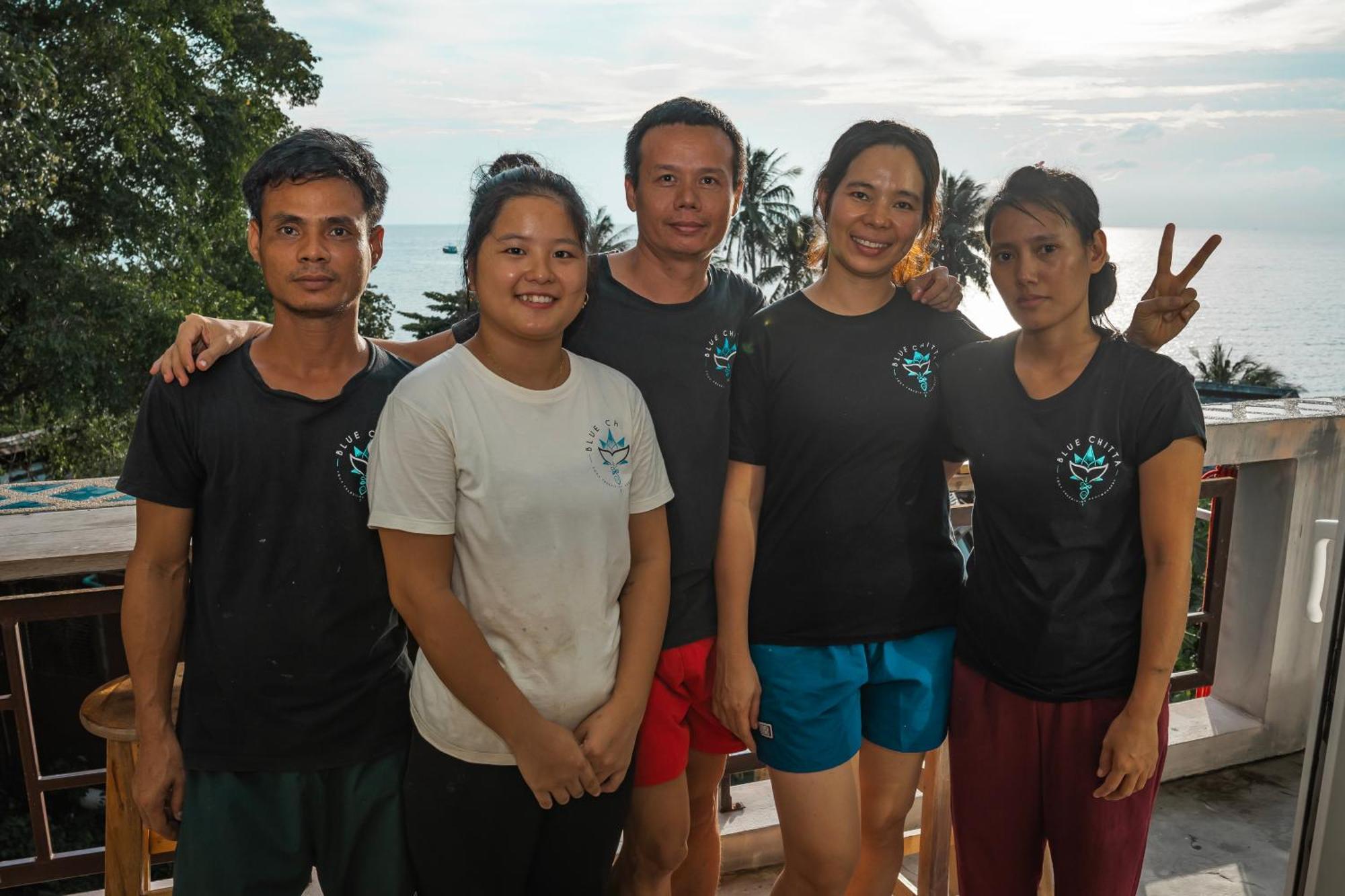 Blue Chitta Yoga & Freediving Vandrerhjem Ko Tao Eksteriør bilde